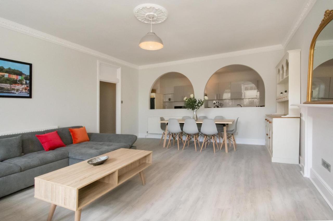 Free Parking! Very Large 2 Bedroom Clifton Flat Bristol Exterior foto